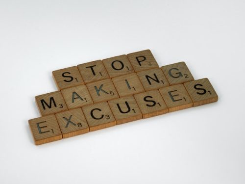 stop making excuses - No Excuses Day - September holidays blog post