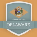 Part of Delaware's state emblem