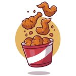 bucket of flying fried chicken - History of Kentucky blog post