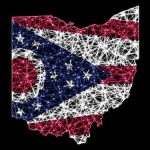 Ohio polygonal mesh map - History of Ohio blog post