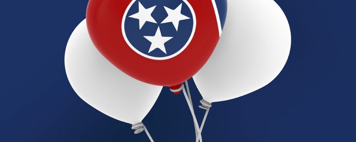 Tennessee logo inside of ballots ai generated - History of Tennessee blog post