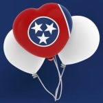 Tennessee logo inside of ballots ai generated - History of Tennessee blog post