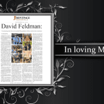 In loving memory memorial obituary-style gift