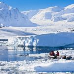 History of Antarctica blog post - Two men in the boat